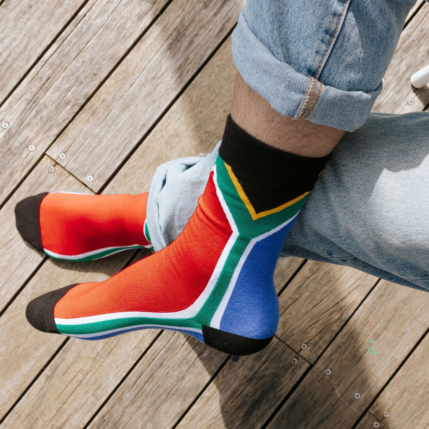 ‘SA Flag’ Cotton Socks