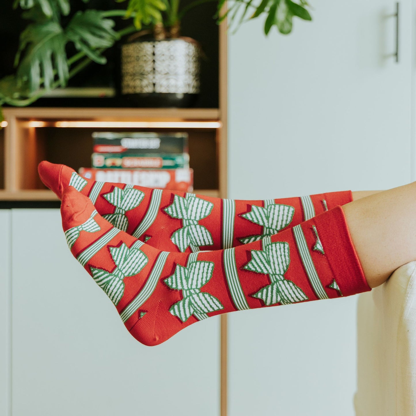 Xmas Prezzie Cotton Socks