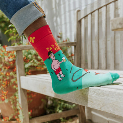 Dad Bod Cotton Socks