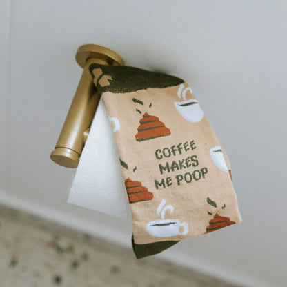 Coffee Poops Cotton Socks