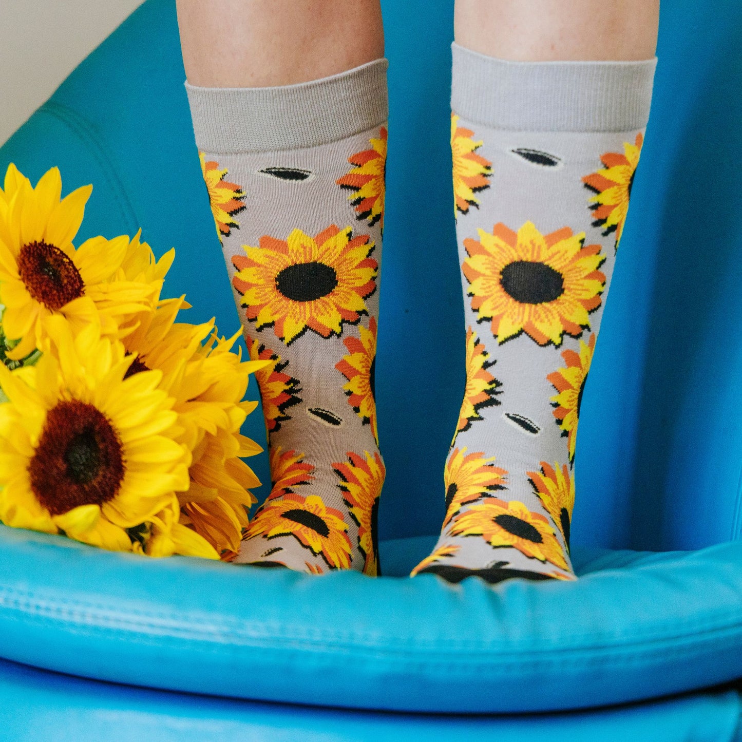 Flower Power Cotton Socks