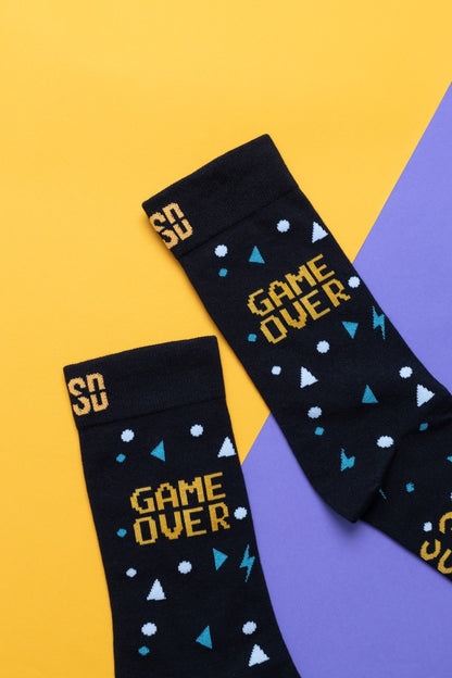 ‘Game Over’ Cotton Socks