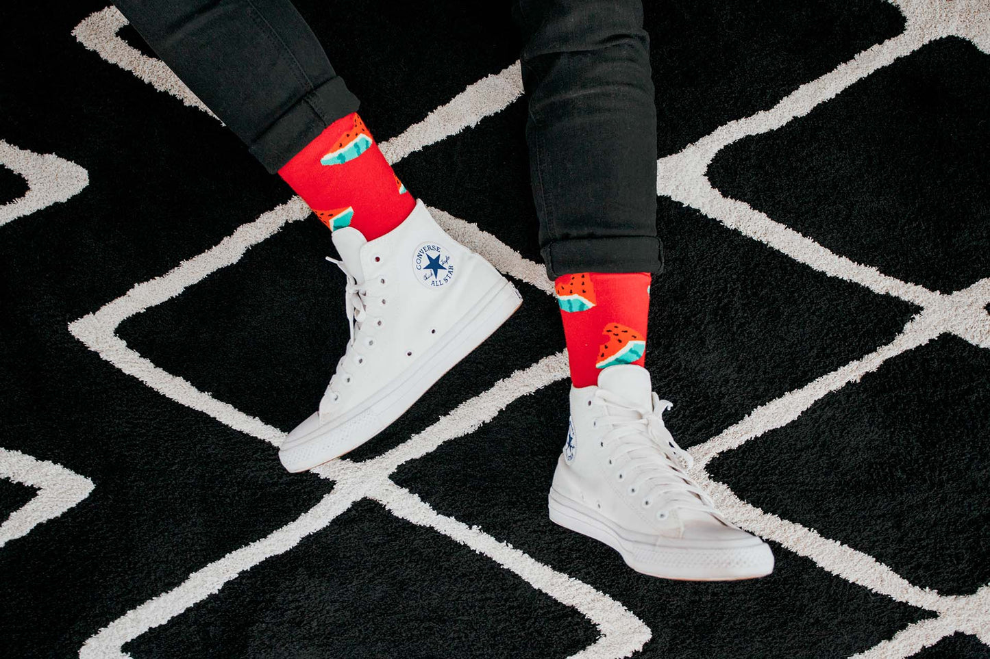 ‘Watermelon’ Cotton Socks