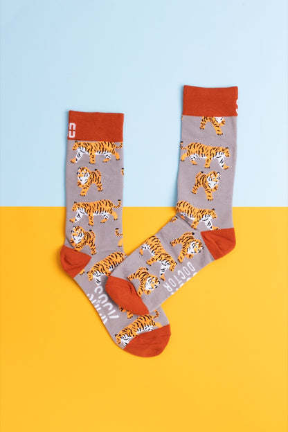 ‘Big Cat’ Cotton Socks