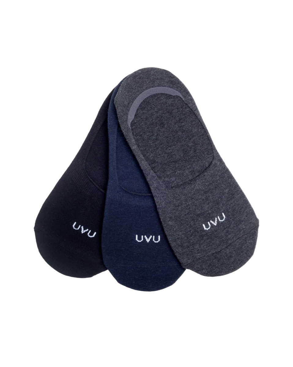 Secret Cotton Socks-3 Pack Multi