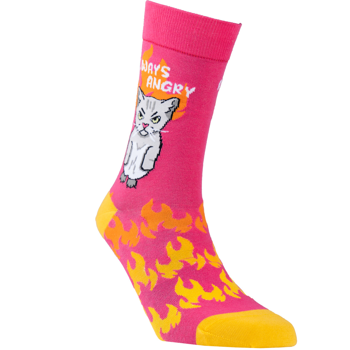 Always Angry Cotton Socks