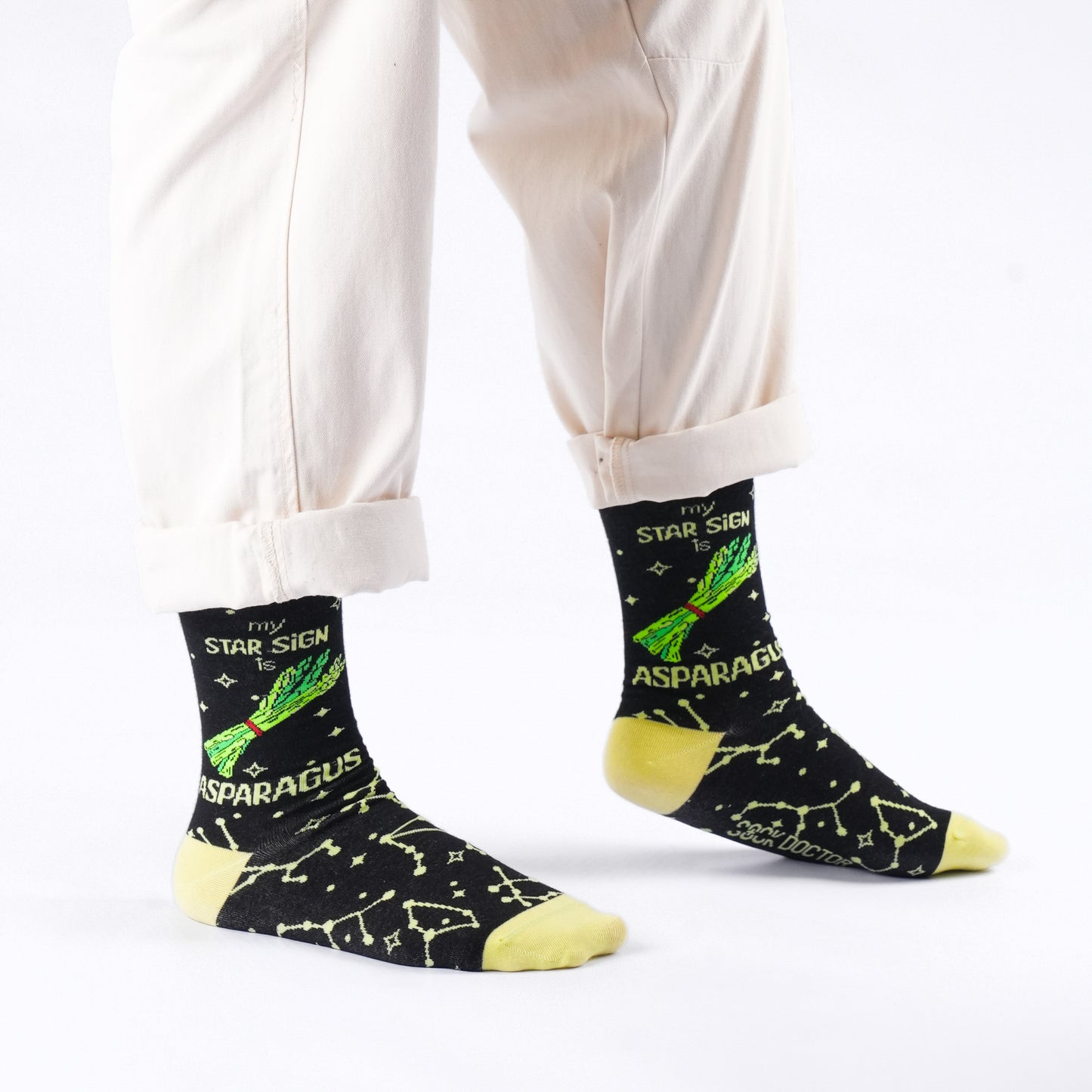 Asparagus Cotton Socks