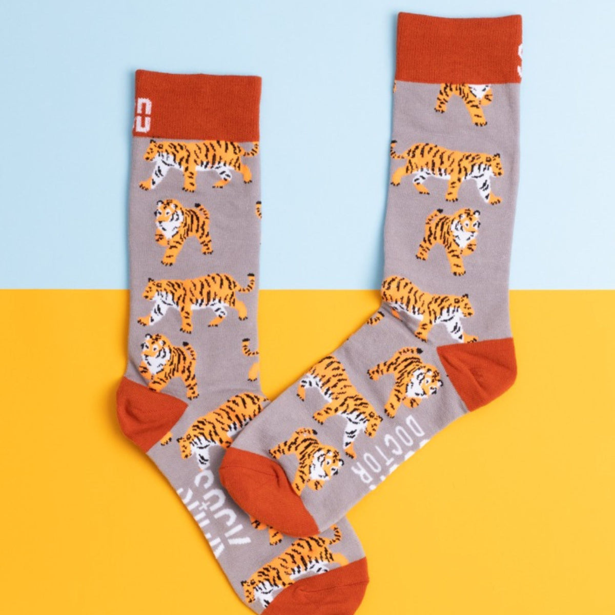 Big Cat Cotton Socks