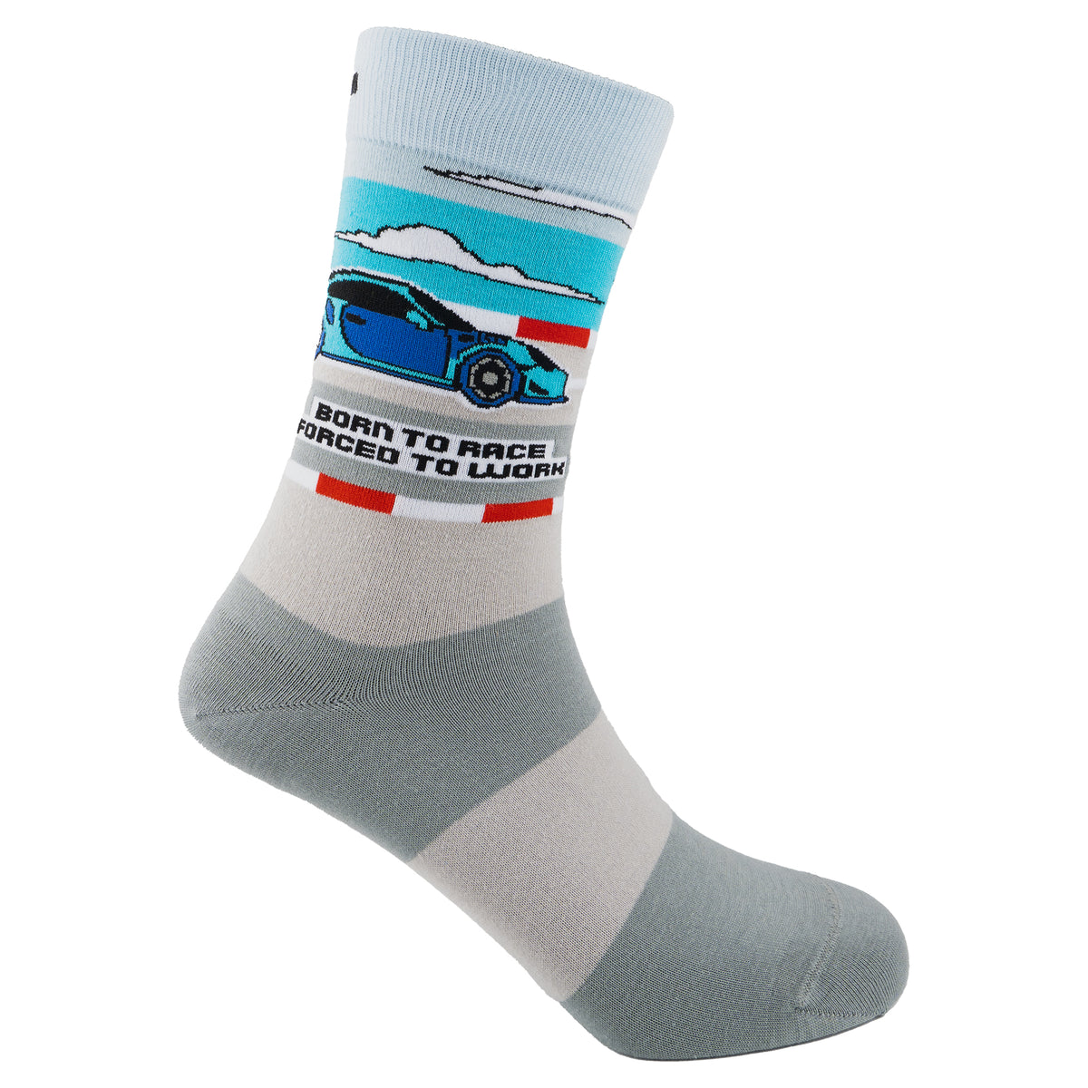 Born to Race Cotton Socks