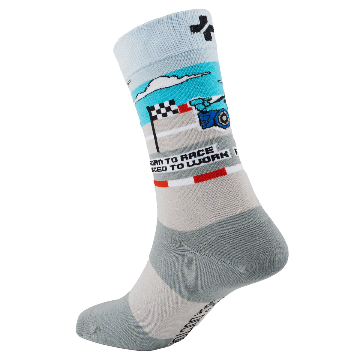 Born to Race Cotton Socks