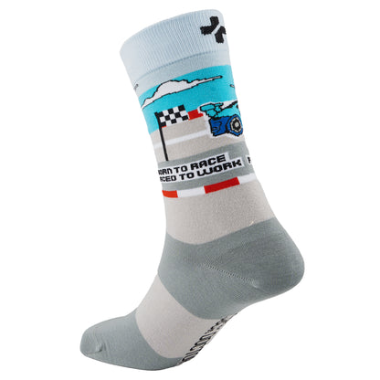 Born to Race Cotton Socks