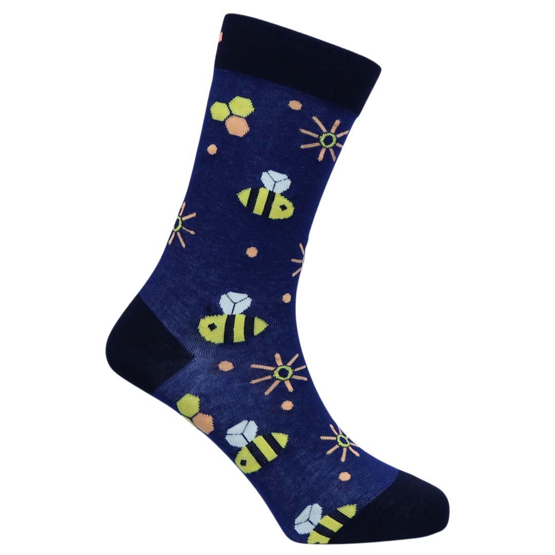 ‘Bees’ Cotton Socks