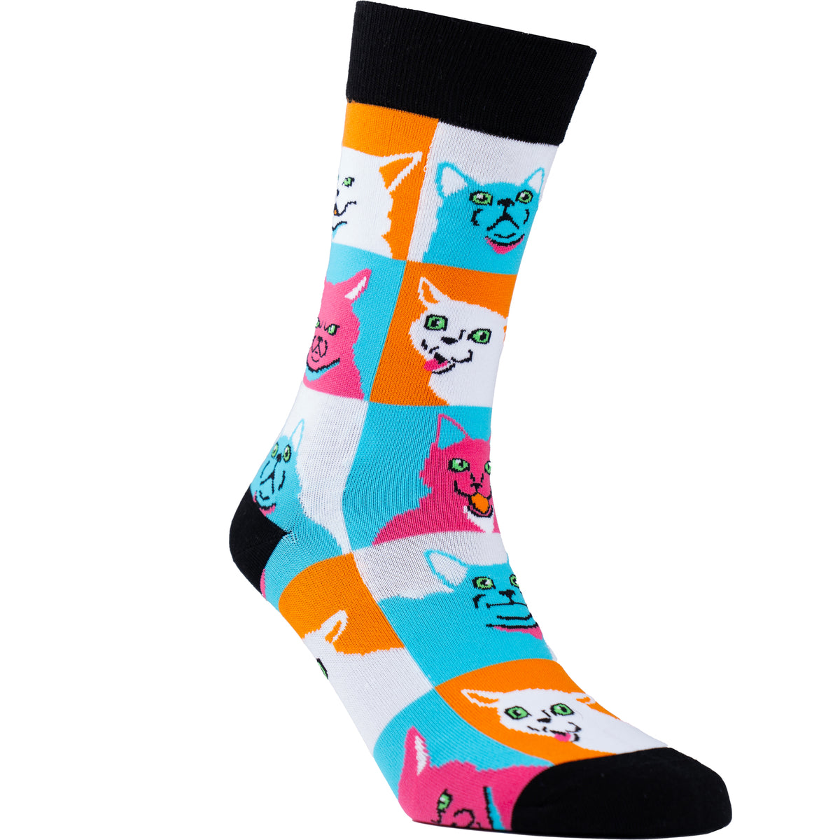 Cat Pop Cotton Socks