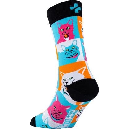 Cat Pop Cotton Socks