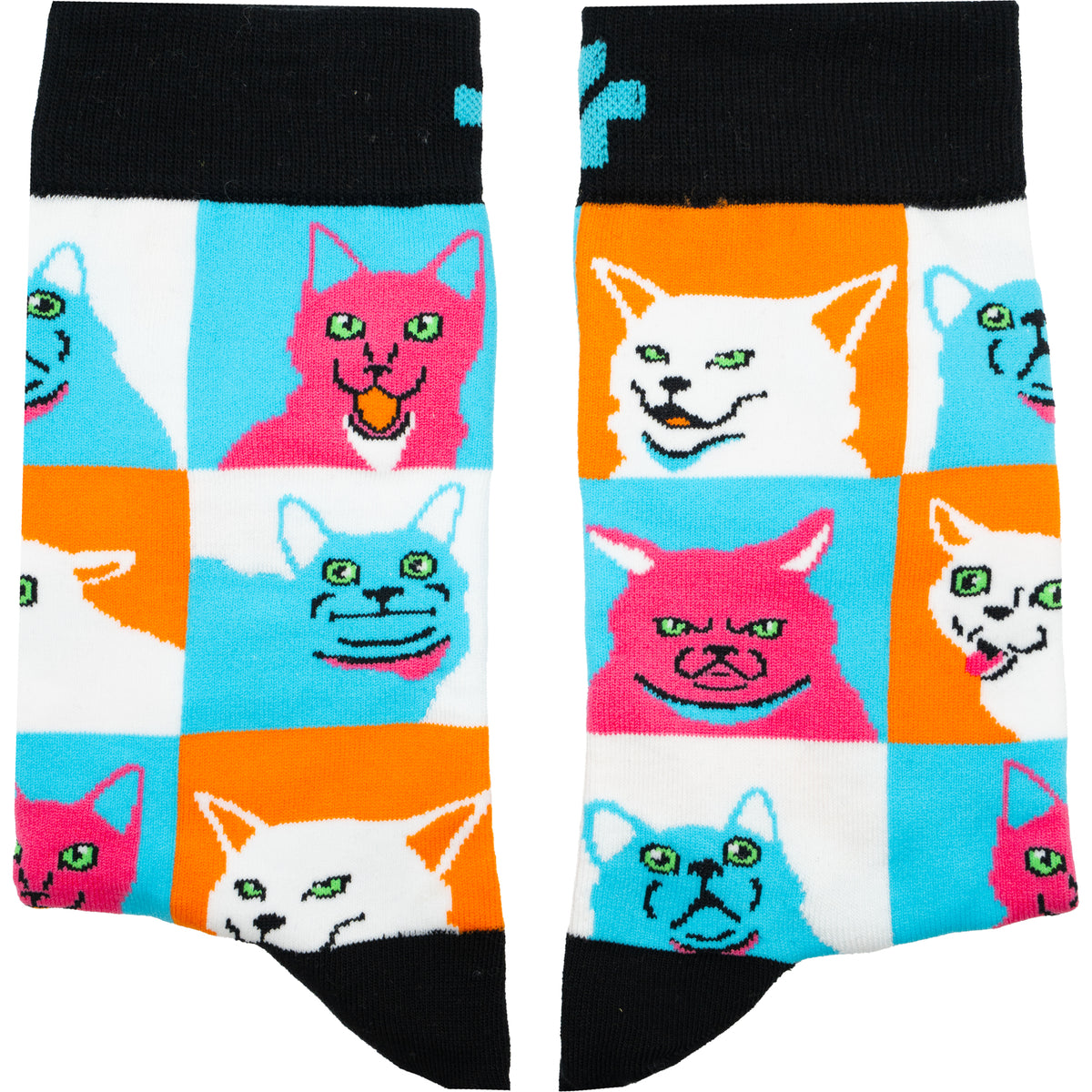 Cat Pop Cotton Socks