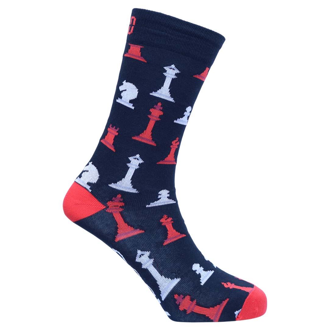 ‘Checkmate’ Cotton Socks