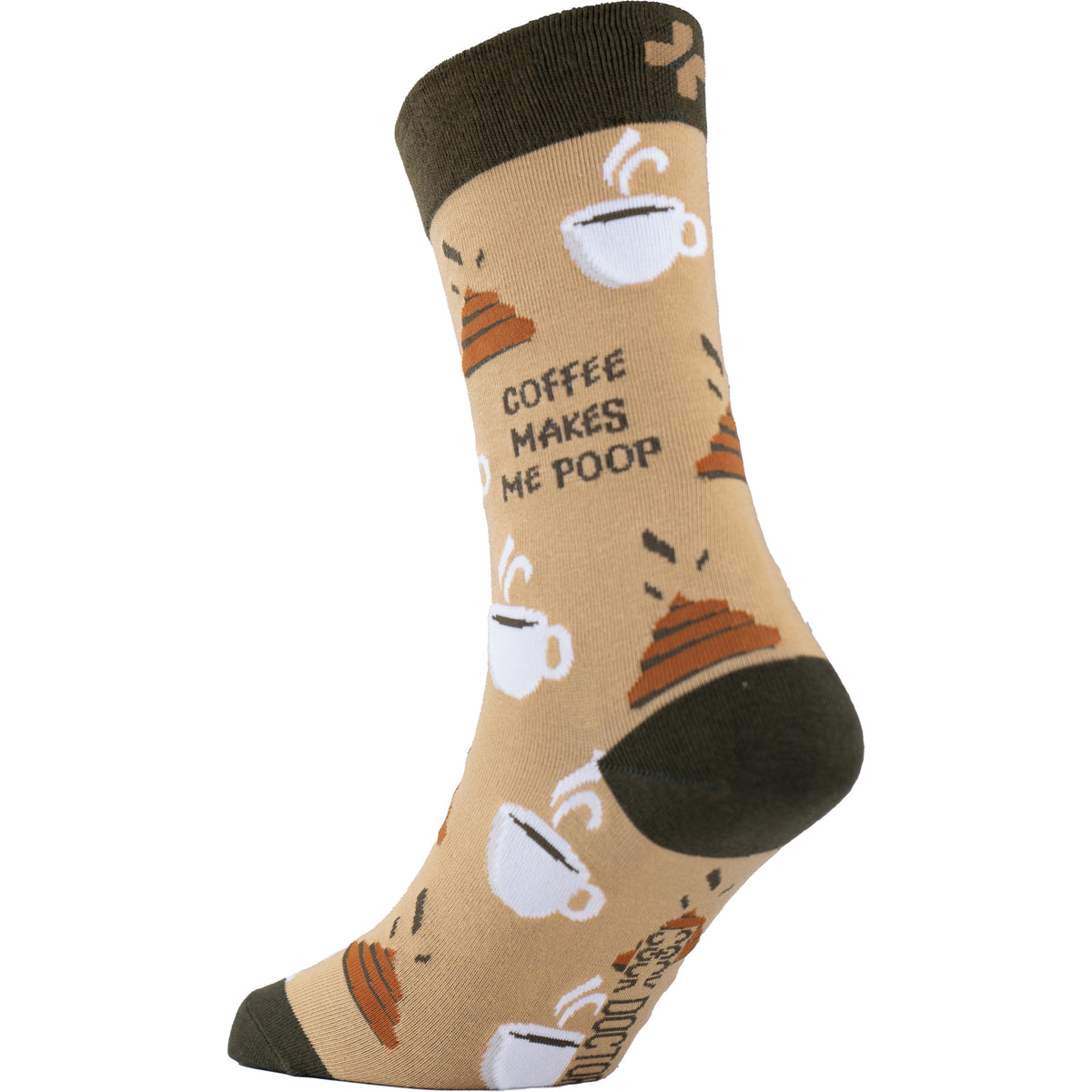 Coffee Poops Cotton Socks