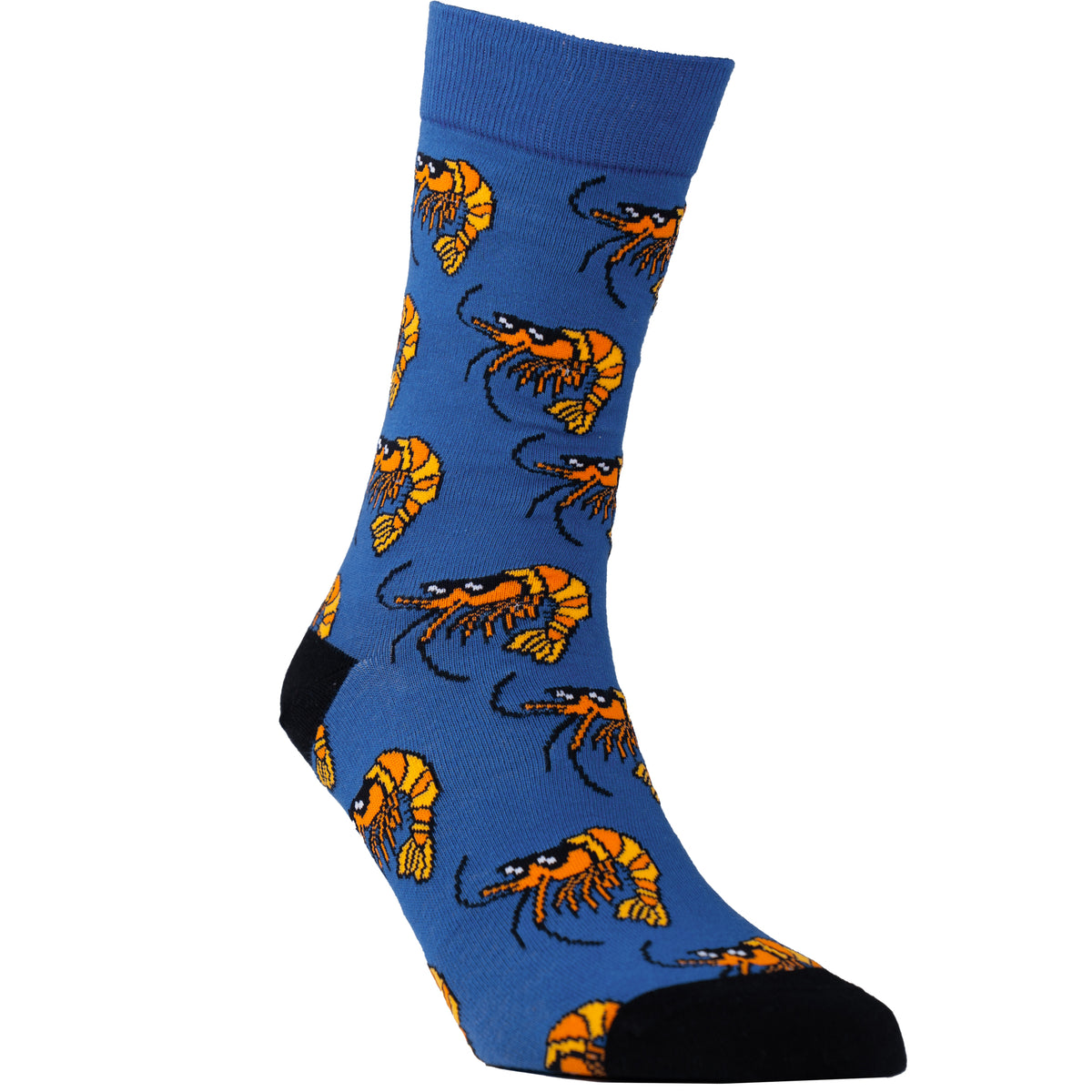 Cool Shrimp Cotton Socks