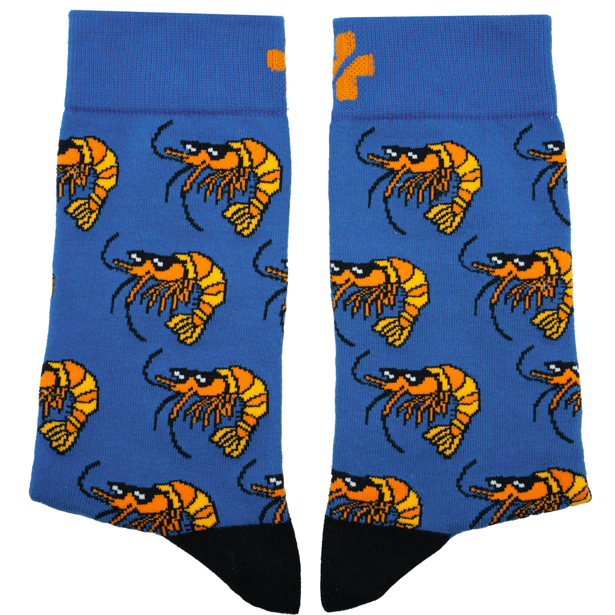 Cool Shrimp Cotton Socks