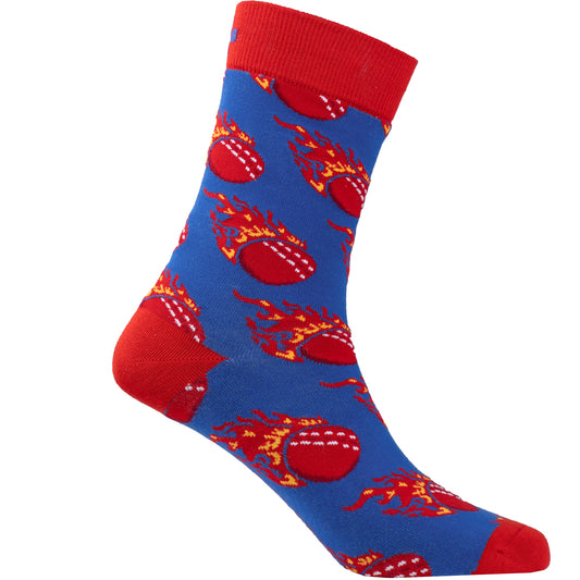 Cricket Balls Cotton Socks