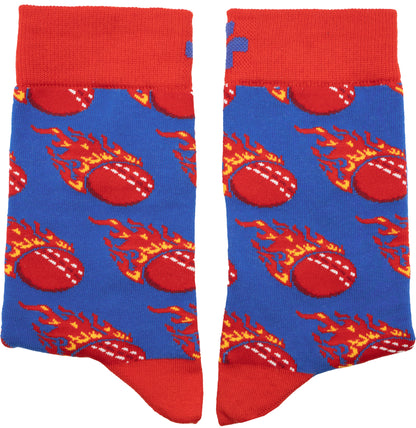 Cricket Balls Cotton Socks