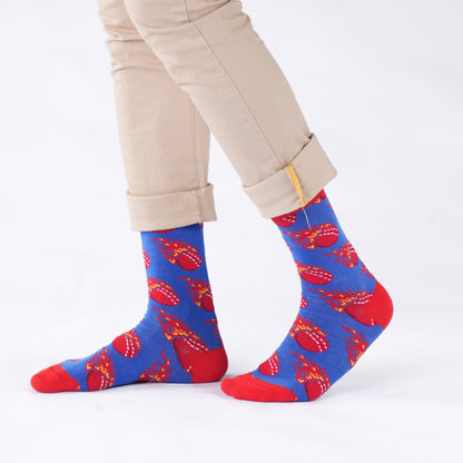 Cricket Balls Cotton Socks