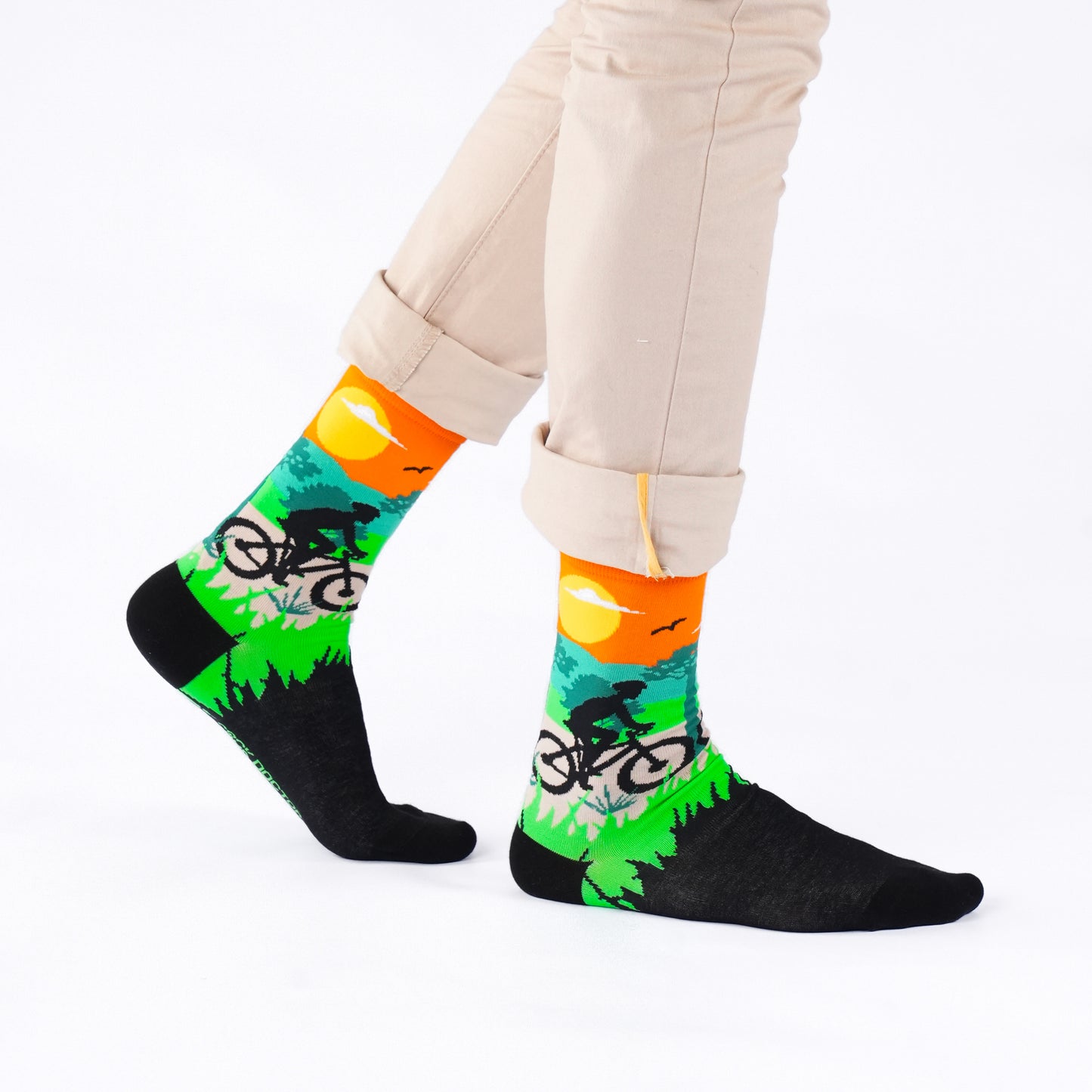 ⁠Cyclist Cotton Socks