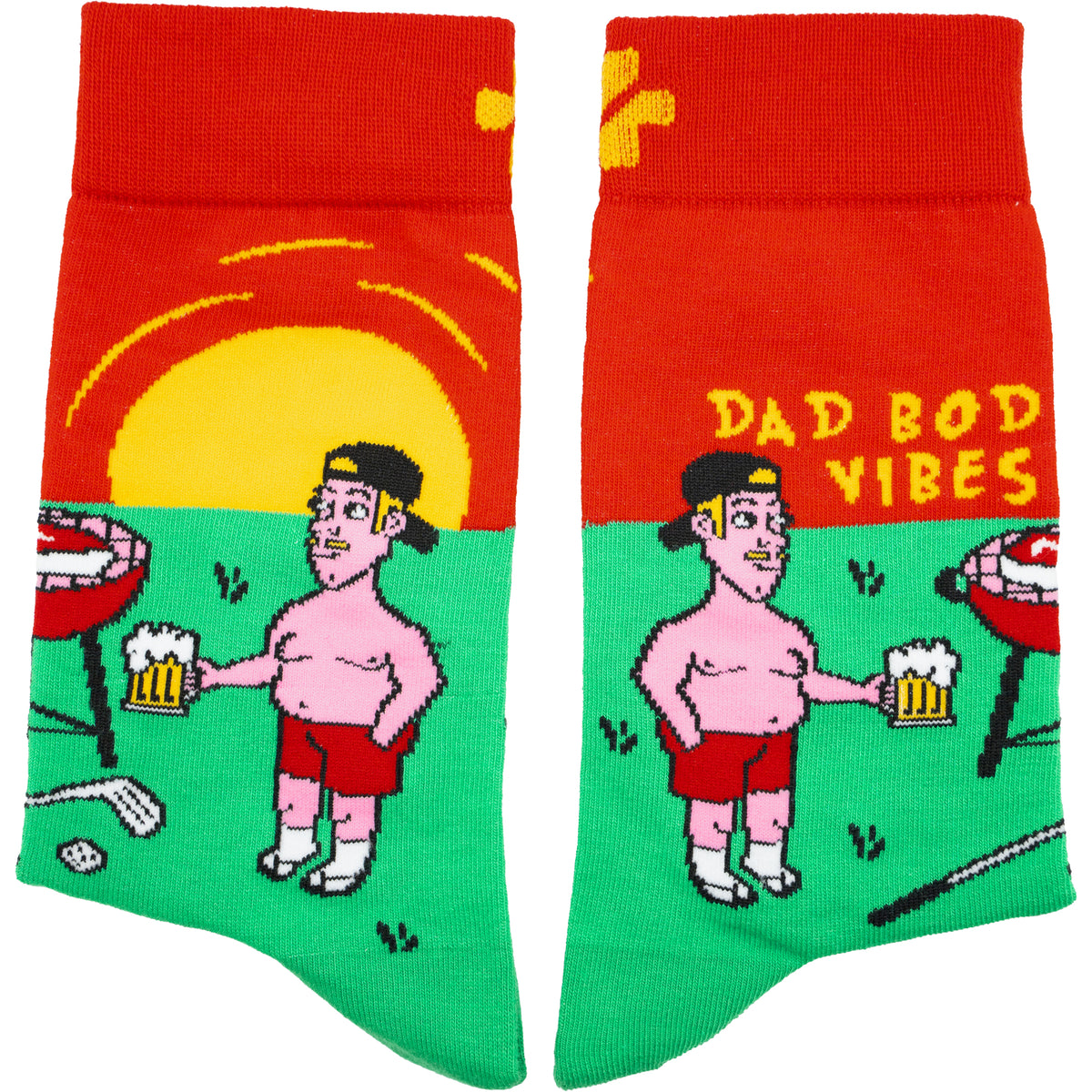Dad Bod Cotton Socks