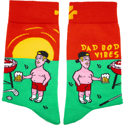 Dad Bod Cotton Socks