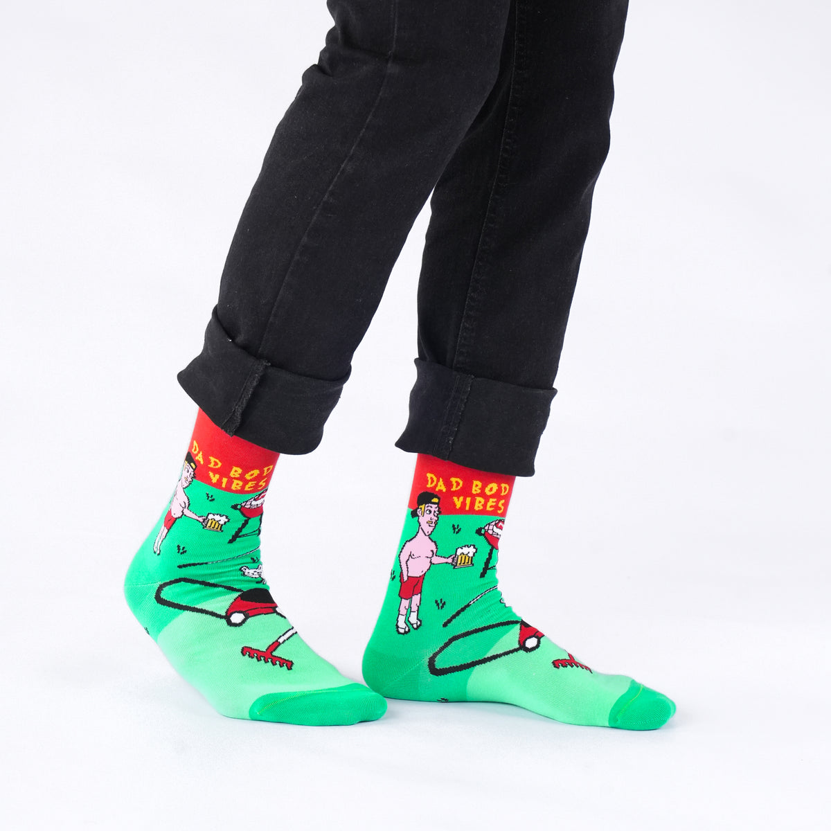 Dad Bod Cotton Socks