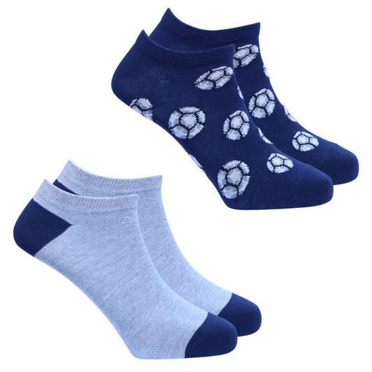 2 pack ‘Football’ Men’s Trainer Liners