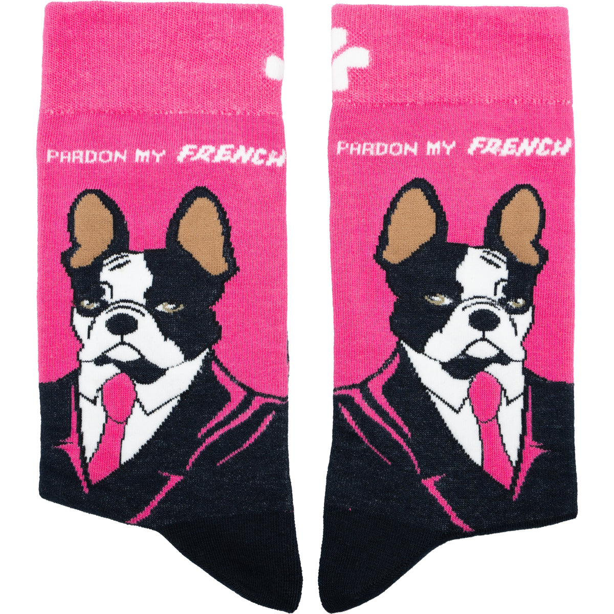 Frenchie Cotton Socks