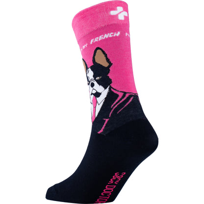Frenchie Cotton Socks
