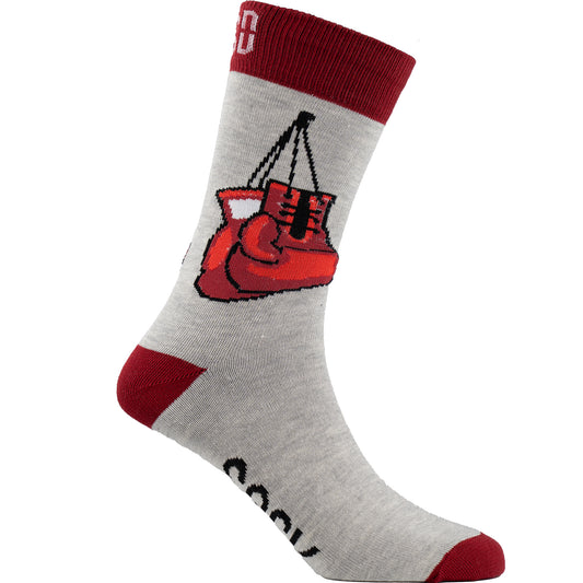 ‘Gloves Off’ Cotton Socks