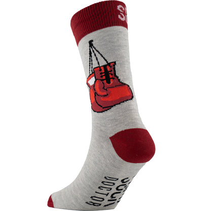 ‘Gloves Off’ Cotton Socks