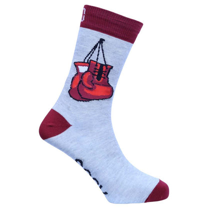 ‘Gloves Off’ Cotton Socks