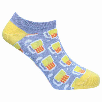 2 pack ‘Happy Hour’ Men’s Trainer Liners