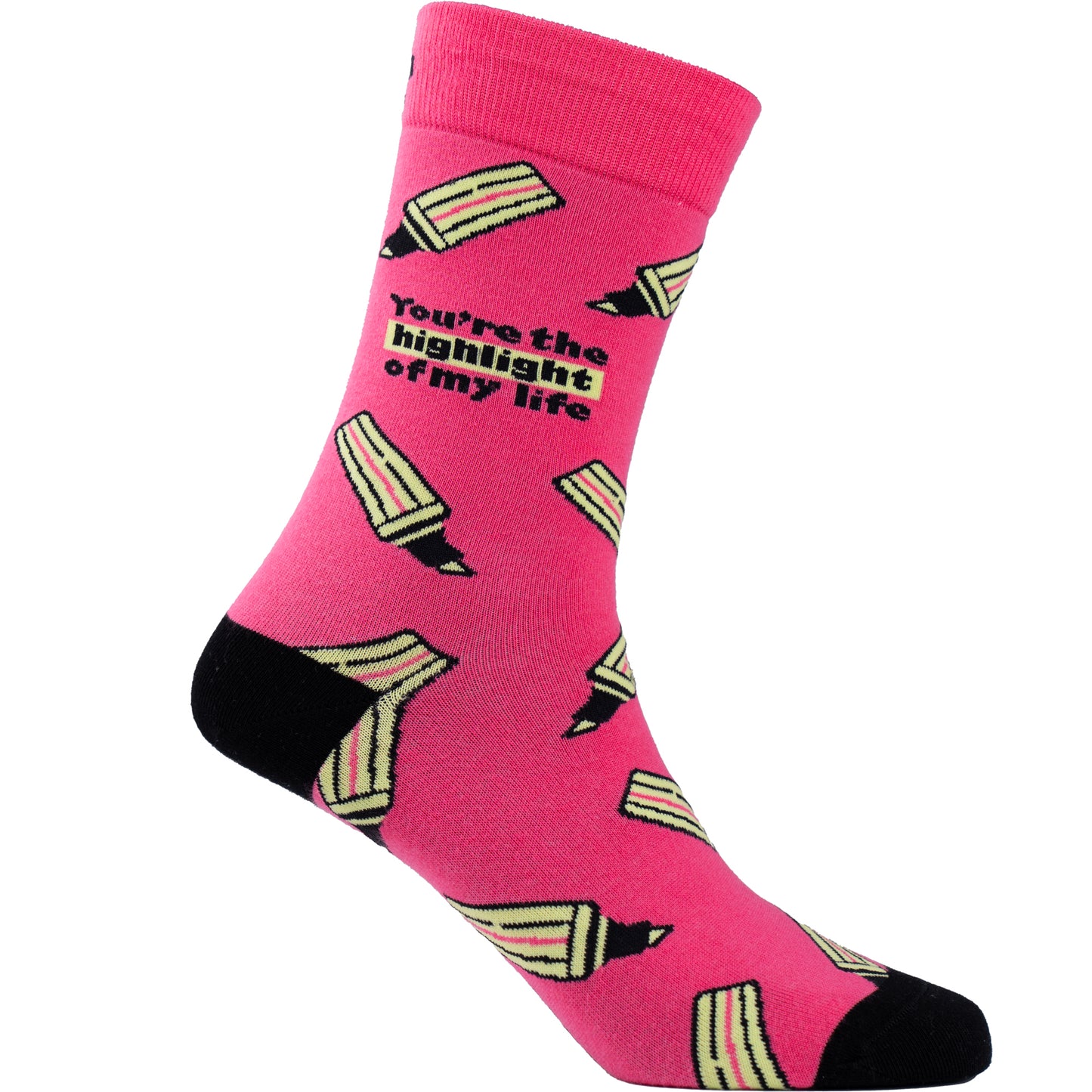 Highlighter Cotton Socks