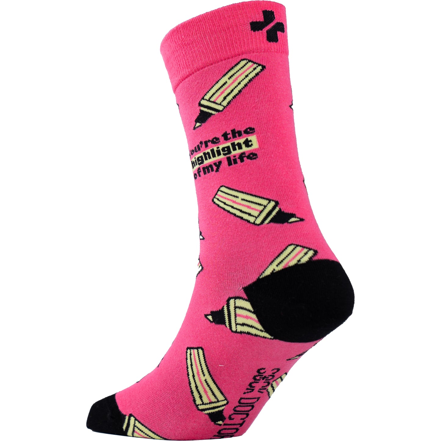 Highlighter Cotton Socks