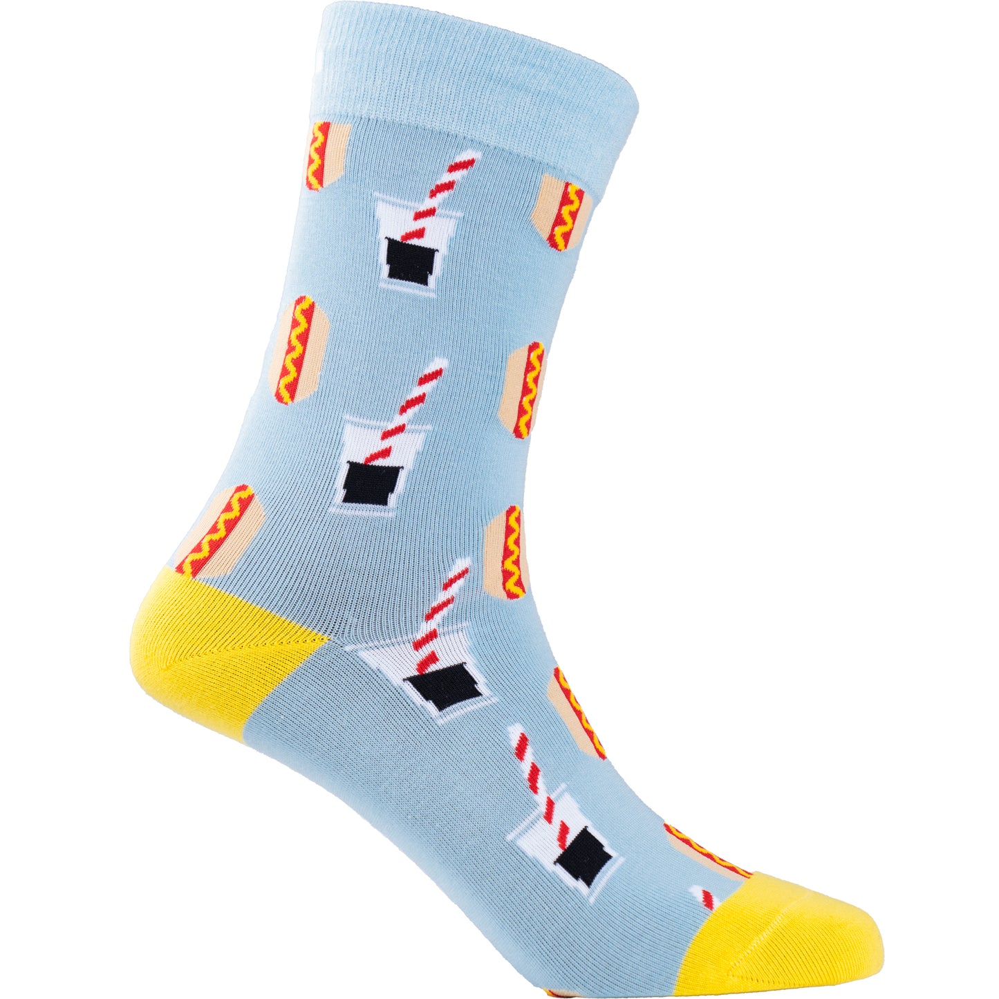 Hotdogs & Soda Cotton Socks