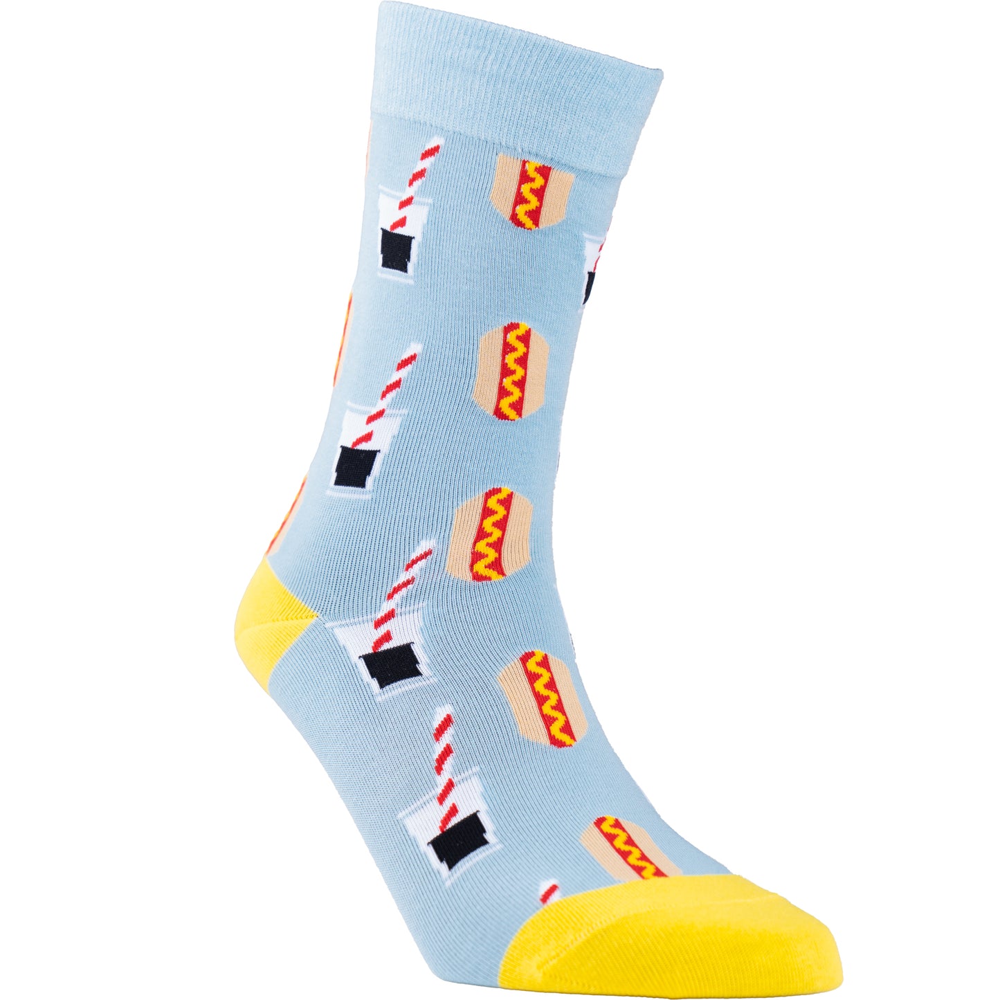 Hotdogs & Soda Cotton Socks