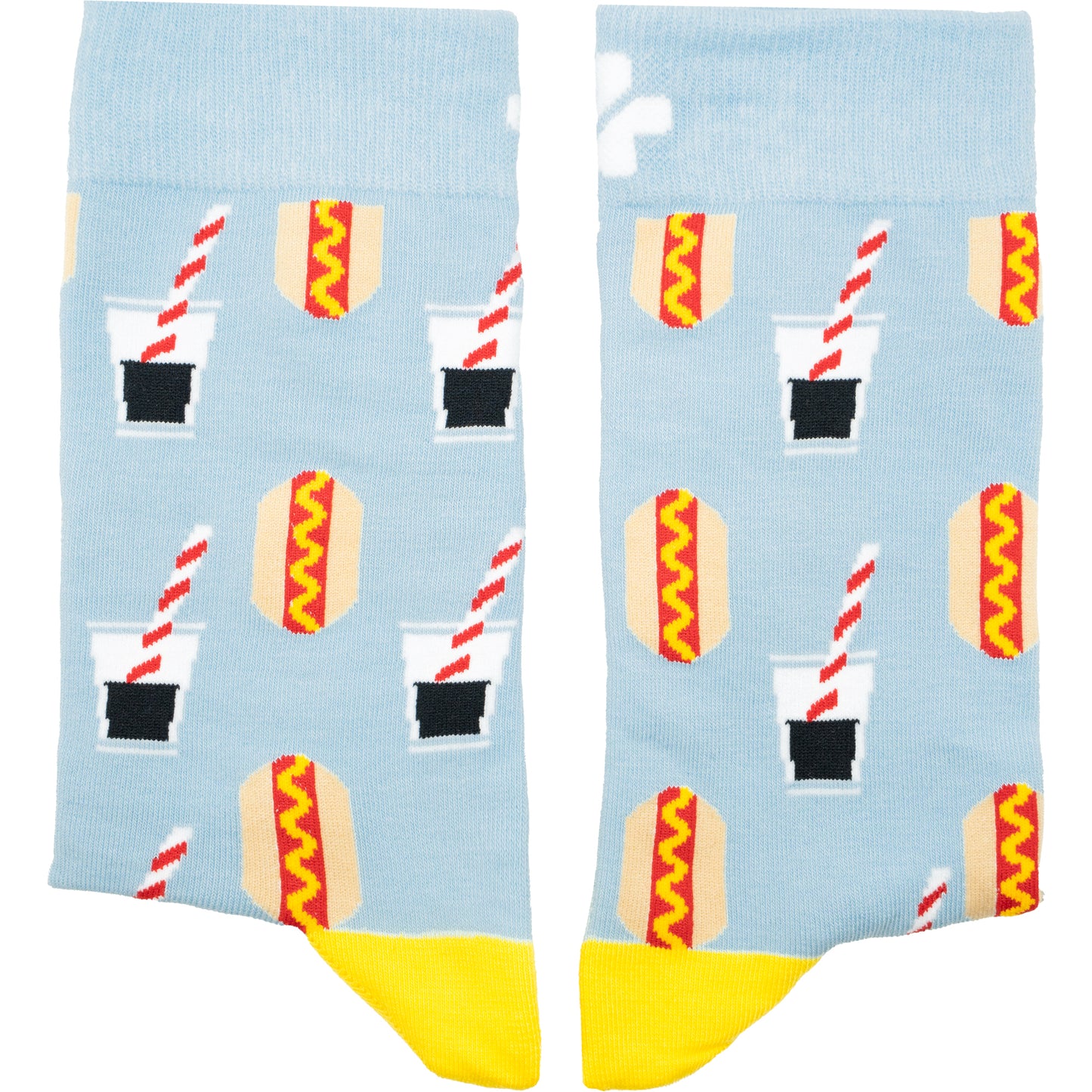 Hotdogs & Soda Cotton Socks