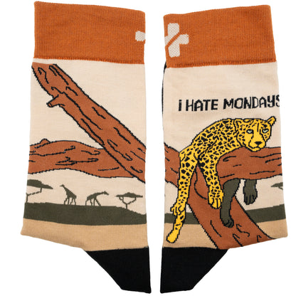 I hate Mondays Cotton Socks
