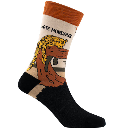 I hate Mondays Cotton Socks