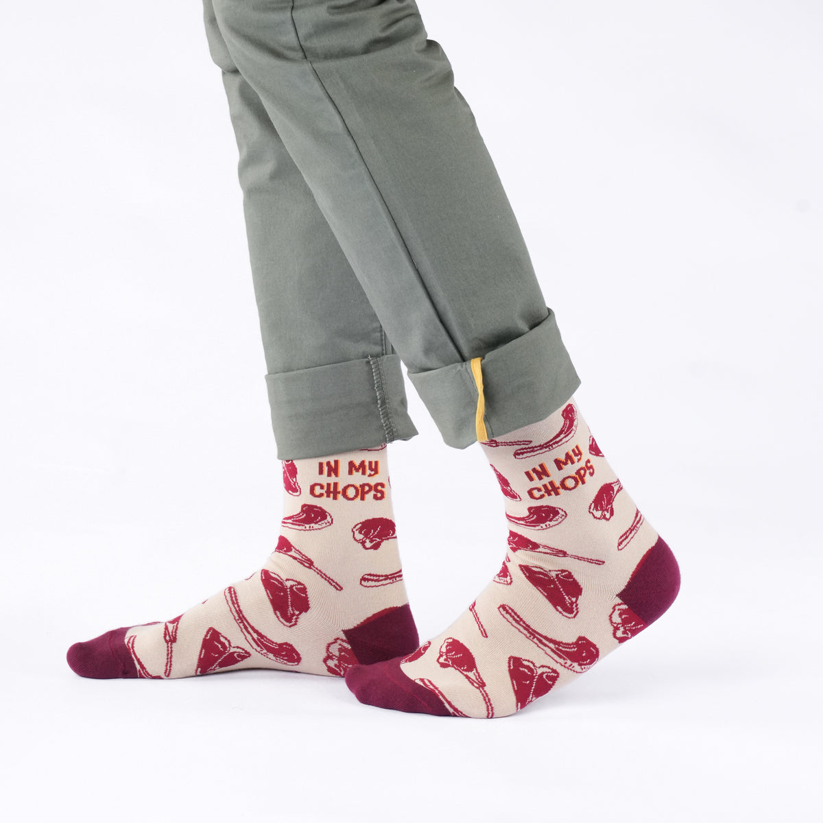 In my chops Cotton Shocks