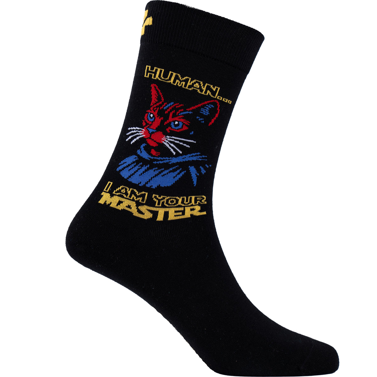 ⁠Jedi Cat Cotton Socks