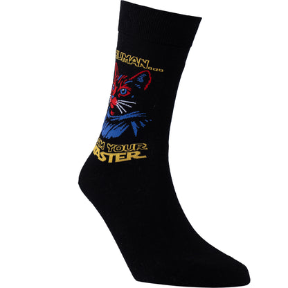 ⁠Jedi Cat Cotton Socks