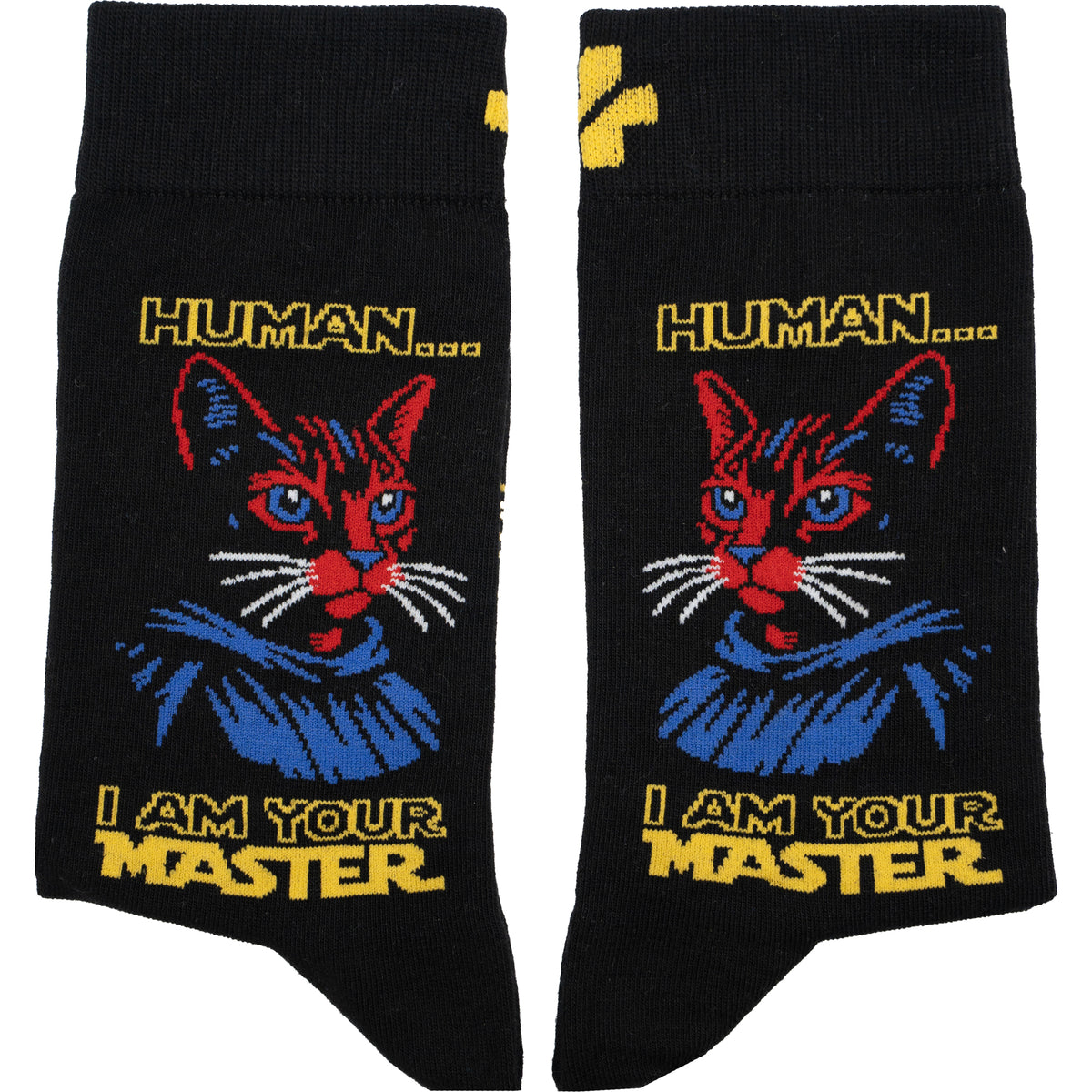 ⁠Jedi Cat Cotton Socks