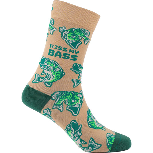 Kiss My Bass Cotton Socks