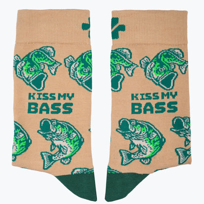 Kiss My Bass Cotton Socks